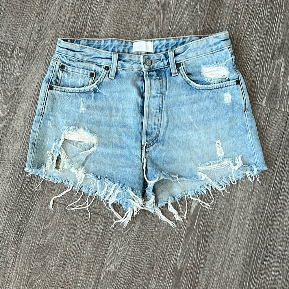 Distressed short Jean Shorts